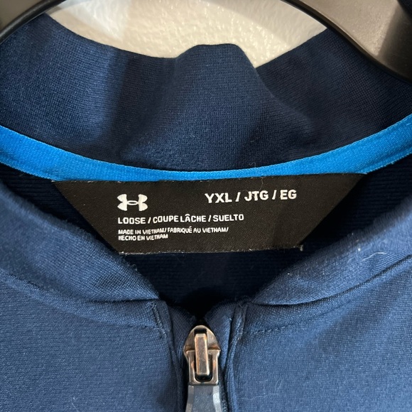Youth Under Armour Full Zip Hoodie XL - Picture 3 of 4